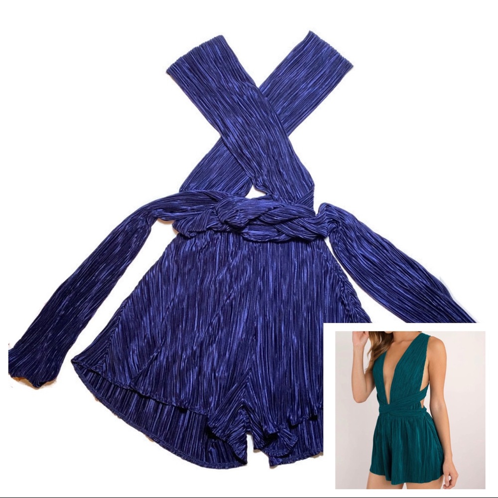 Angel Biba Multiway Infinity Romper‎ AU 6 US 2 Blue